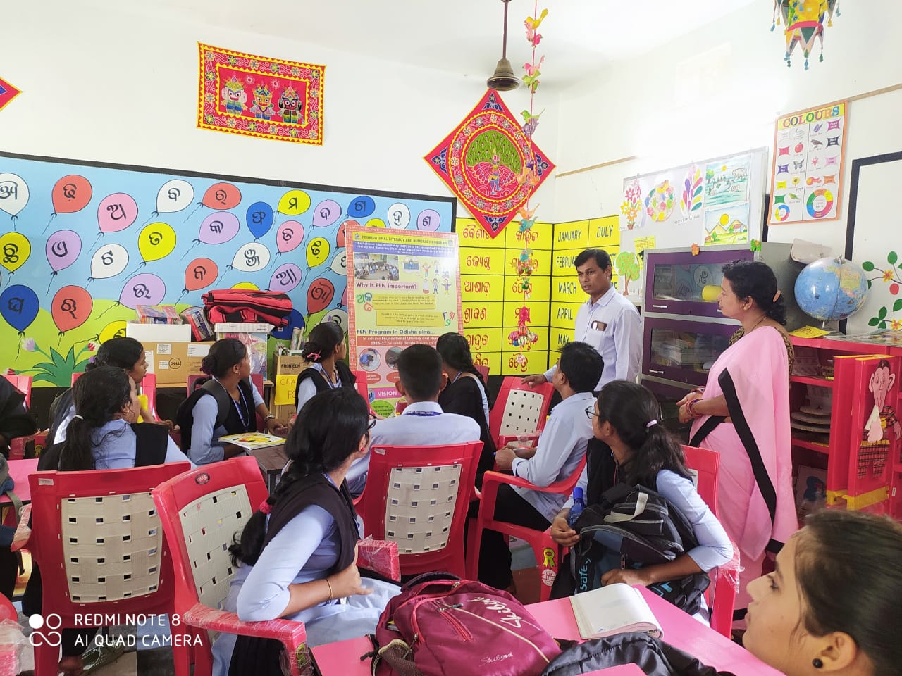 FLN Hub visit by our Student Teachers